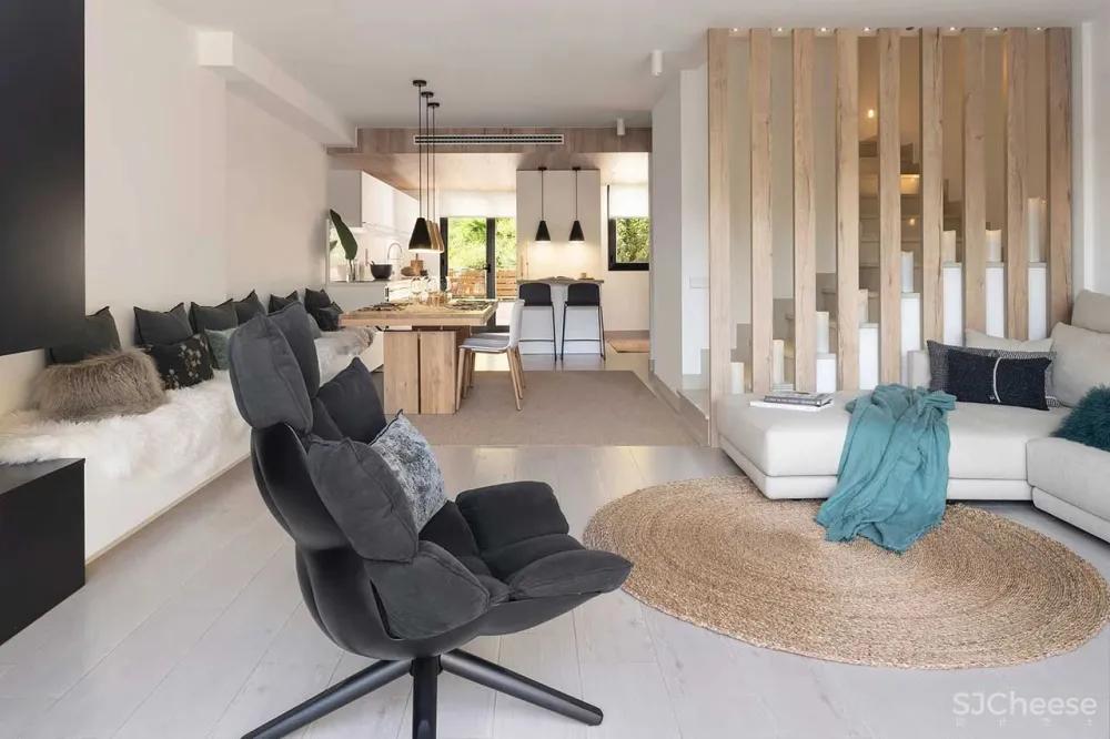 极致白与原木诠释的极简主义 Susanna Cots新作