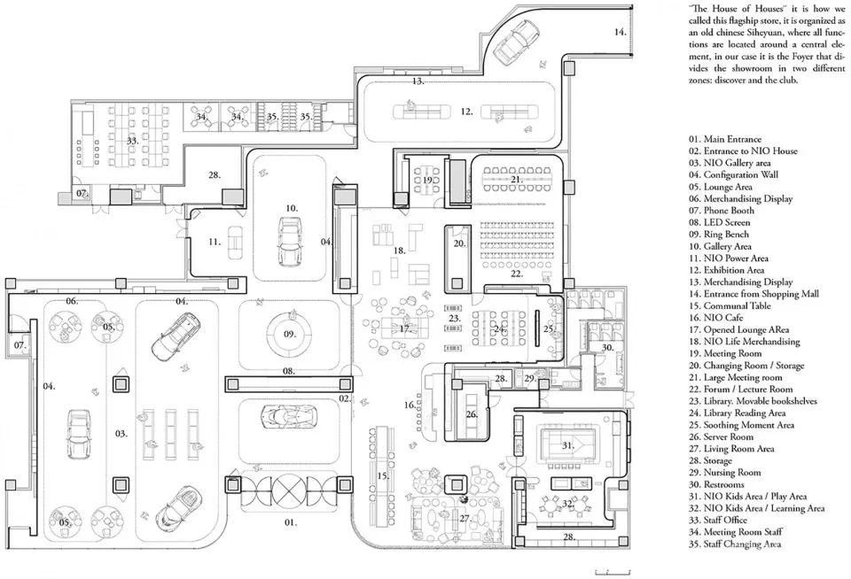 天津“NIO蔚来”旗舰店 Raams Architecture Studio