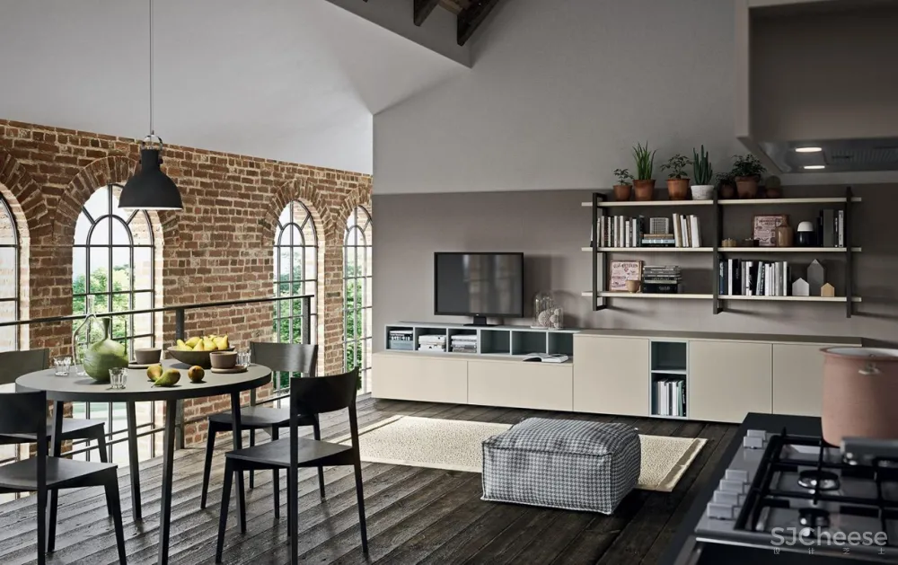 工业风厨房，让你不羁放纵爱烹饪