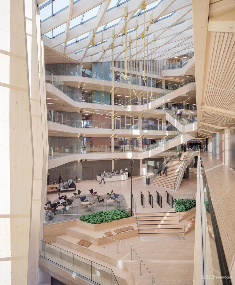 4.7亿的总部大楼,一根钢筋都没有!原来木结构可以这么美!