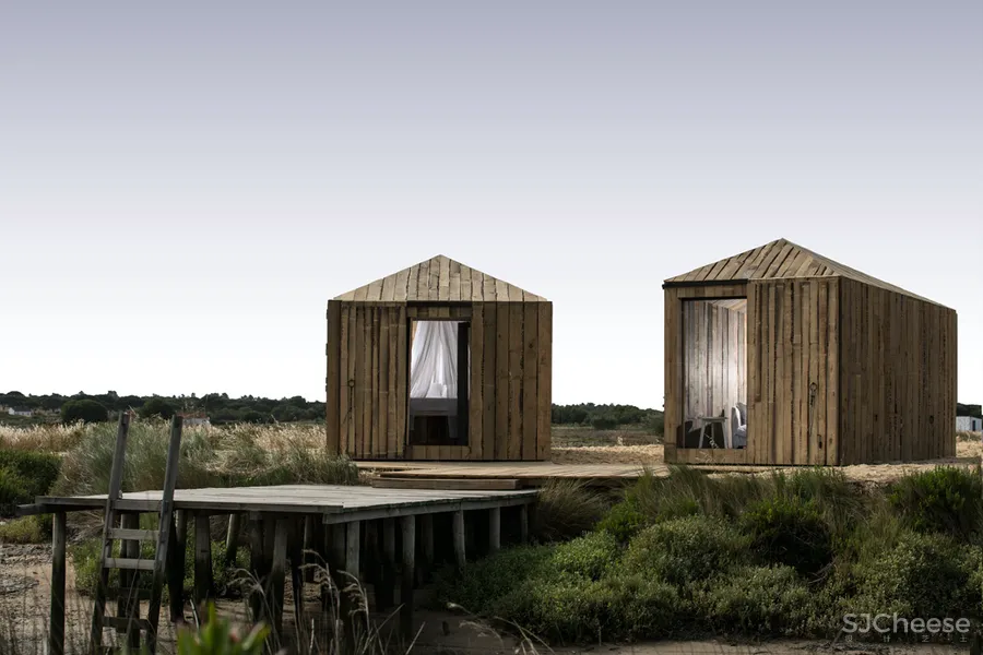 乡下民宿越做越精致，它们却反其道而行：越简陋越高级