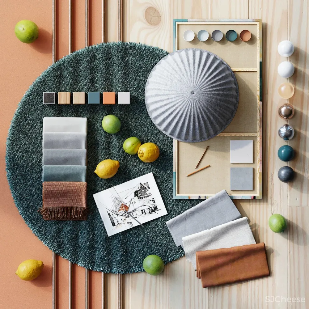 软装色彩搭配,美的韵律