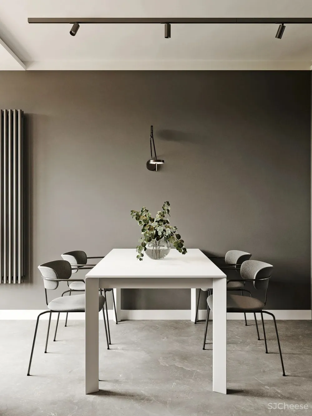 Besense新作 73m²小户型,喜欢那一抹淡淡的绿