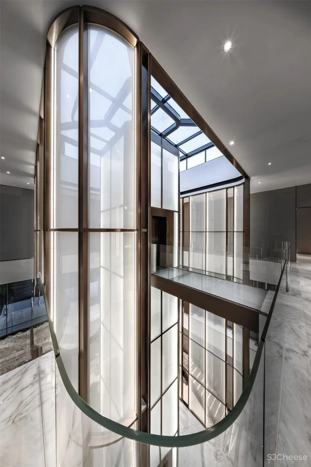 山川·光盒:卓越平湖壹号销售中心 达观设计凌子达