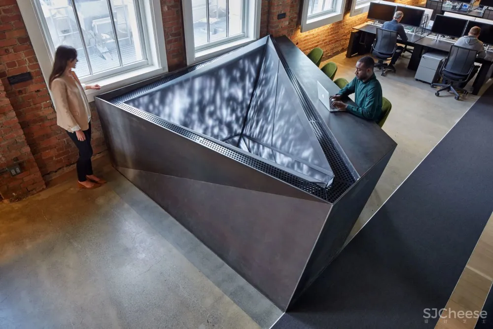 城央办公室变身接待空间