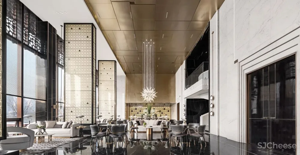 造价8000㎡ 售楼中心设计方案