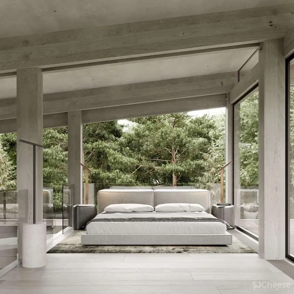 超大尺度,上演原生态极简空间