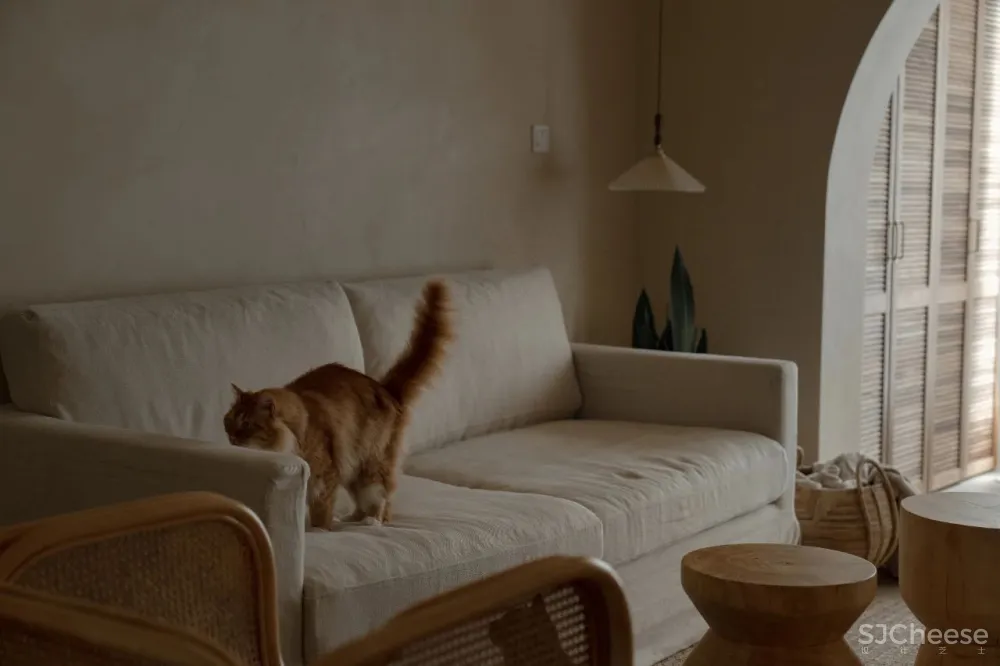 奶茶味儿的88㎡日系侘寂风,谁看谁心动