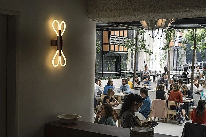 空间再构 西班牙Mo de Movimiento餐厅