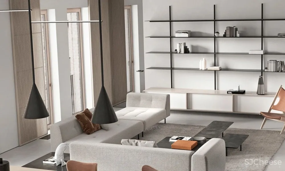 完美的空间比例,诠释极简主义克制美学