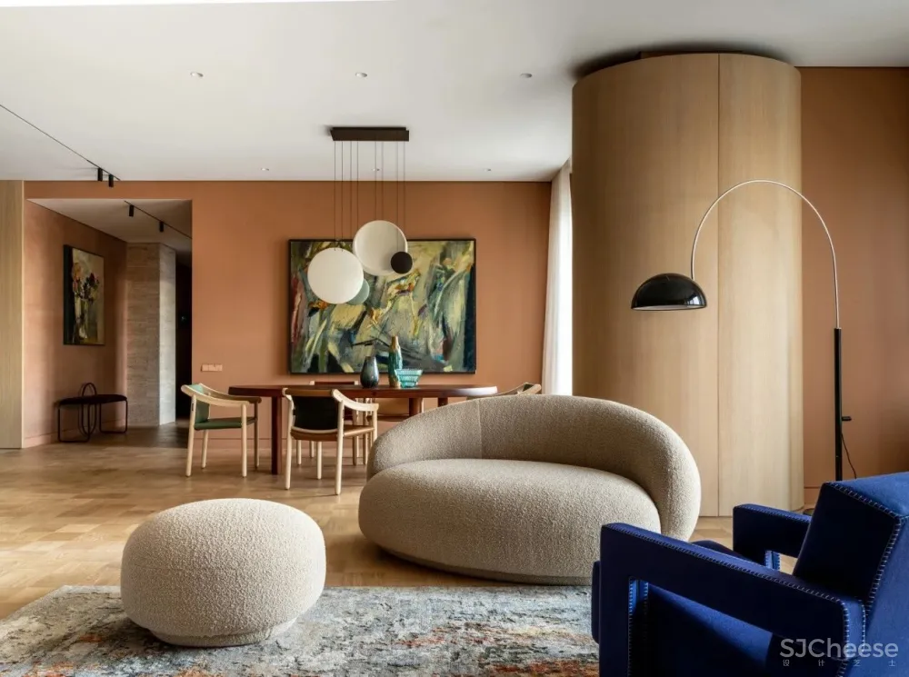 【搭-配】APARTMENT IN MOSCOW Agnes Rudzite Interiors设计