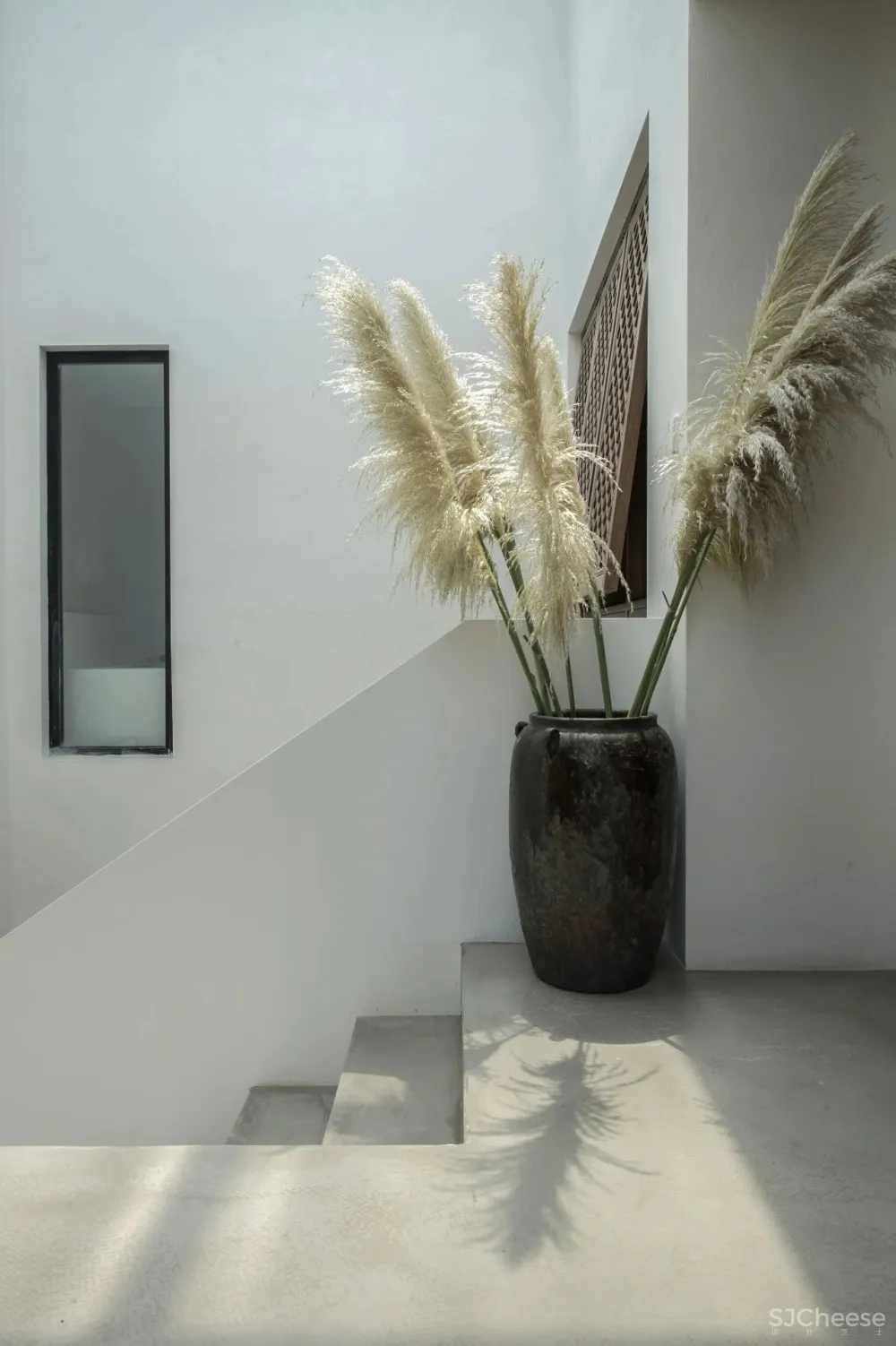 500㎡极简风别墅,返璞归真的侘寂美学!