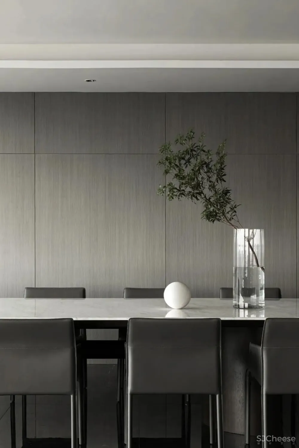 黑白简趣空间，90后都爱的个性潮地 珀阁室内设计