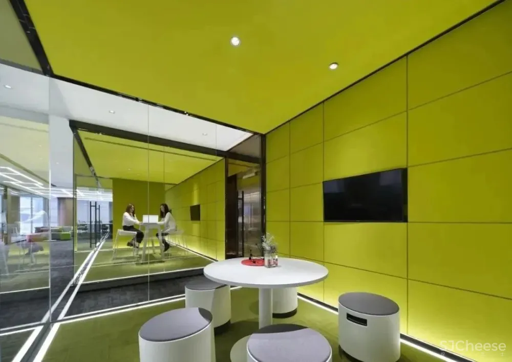 以线性美学,重塑魔都顶级智慧办公空间 集艾设计