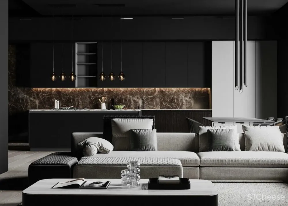 极简 高级黑,这样的设计真酷!