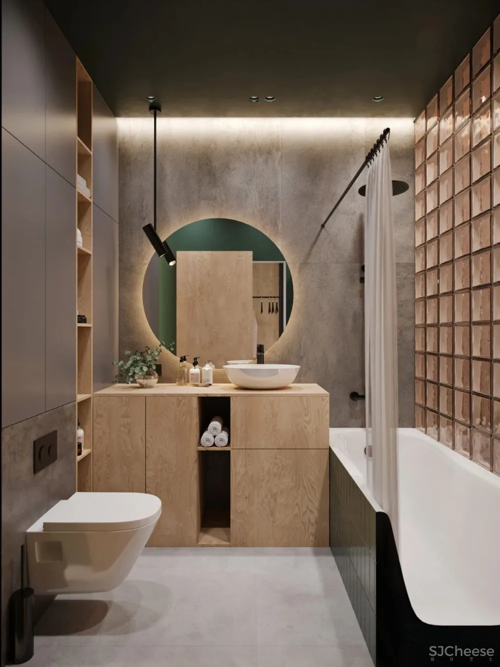 客厅荡秋千,厨房睡榻榻米,这是什么36㎡神仙一人居?!