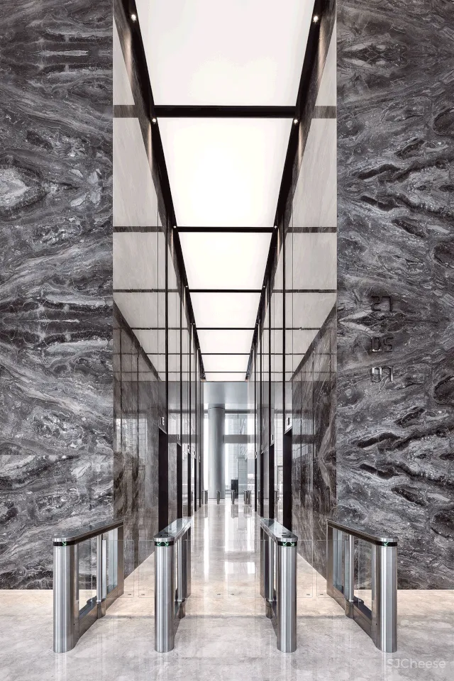 5000㎡简洁大气的办公楼空间设计