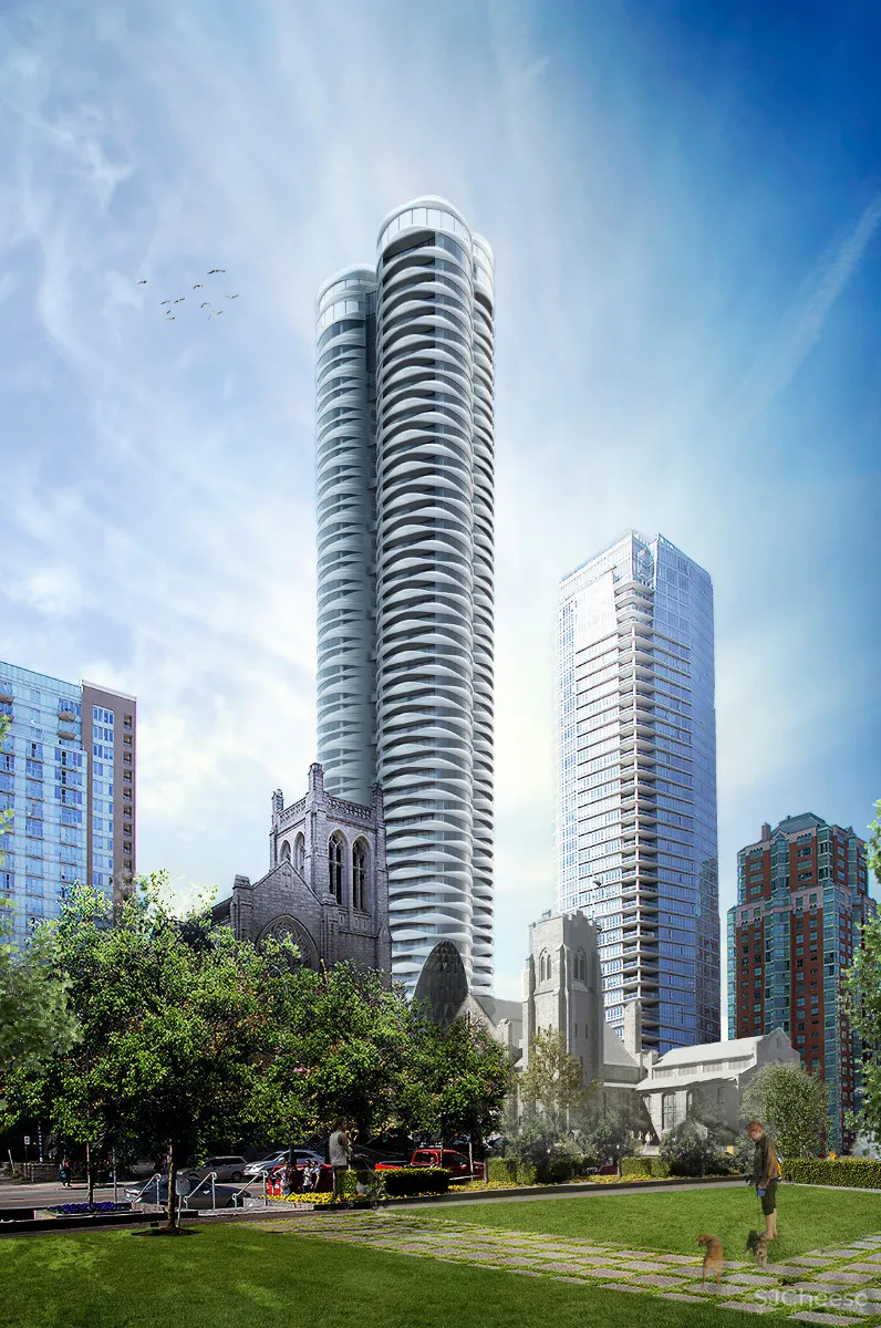 温哥华这个户型怪异的豪华公寓，示范了住宅楼也能成为地标