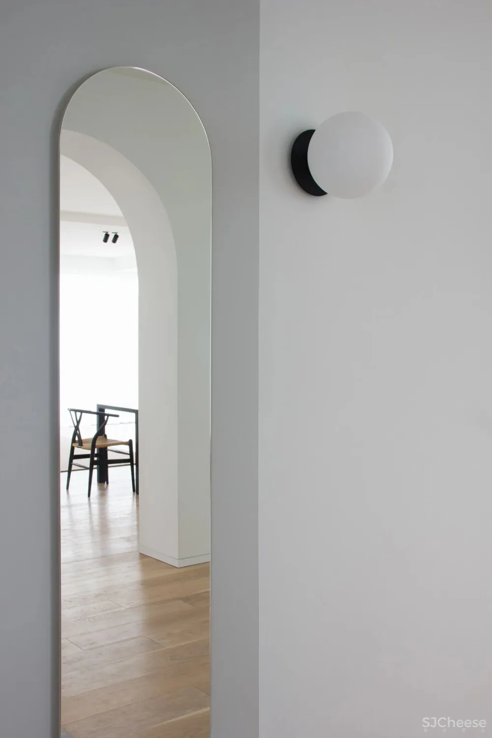 198㎡白色 原木色，最纯的搭配！