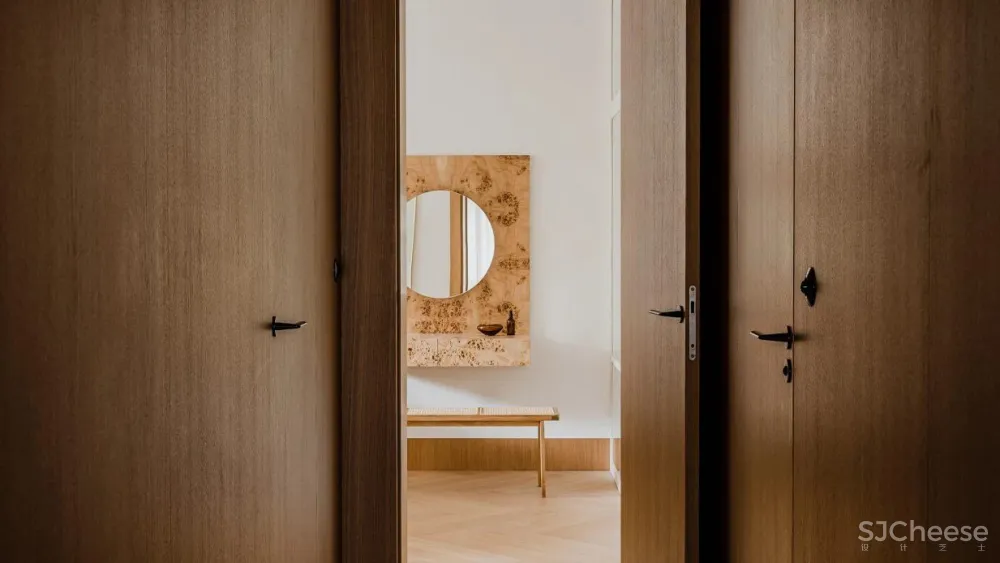 90㎡ 做三房, 客厅全开放,设计都在细节里