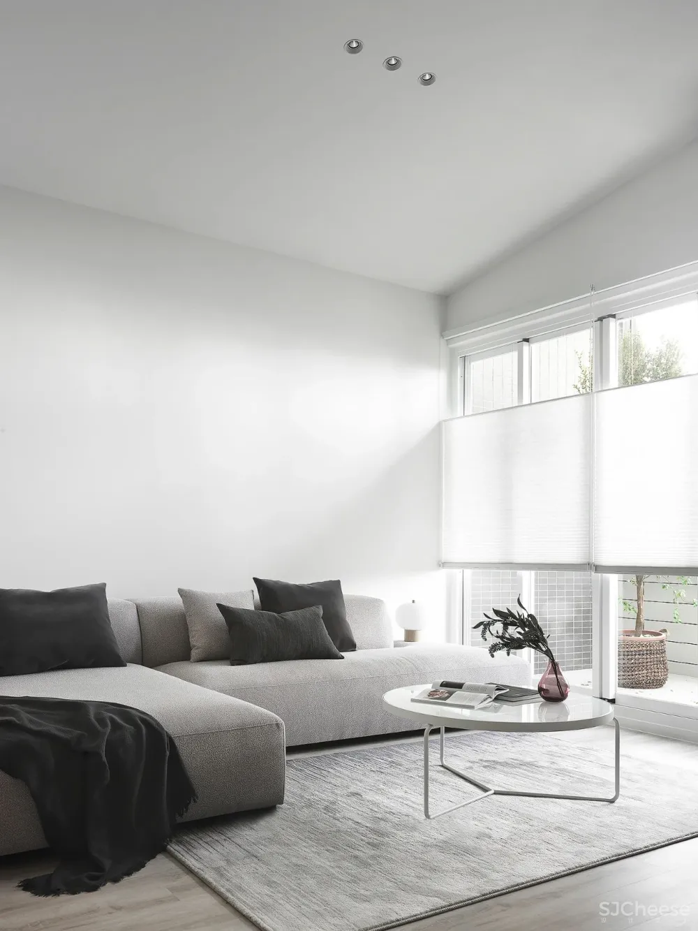 149㎡纯白原木空间，素雅舒适是家的灵魂！