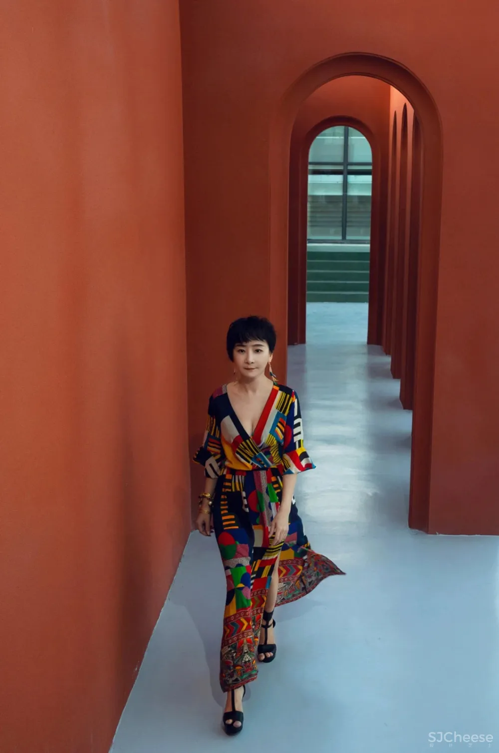 鬼手帕新作:舞裙秋色染