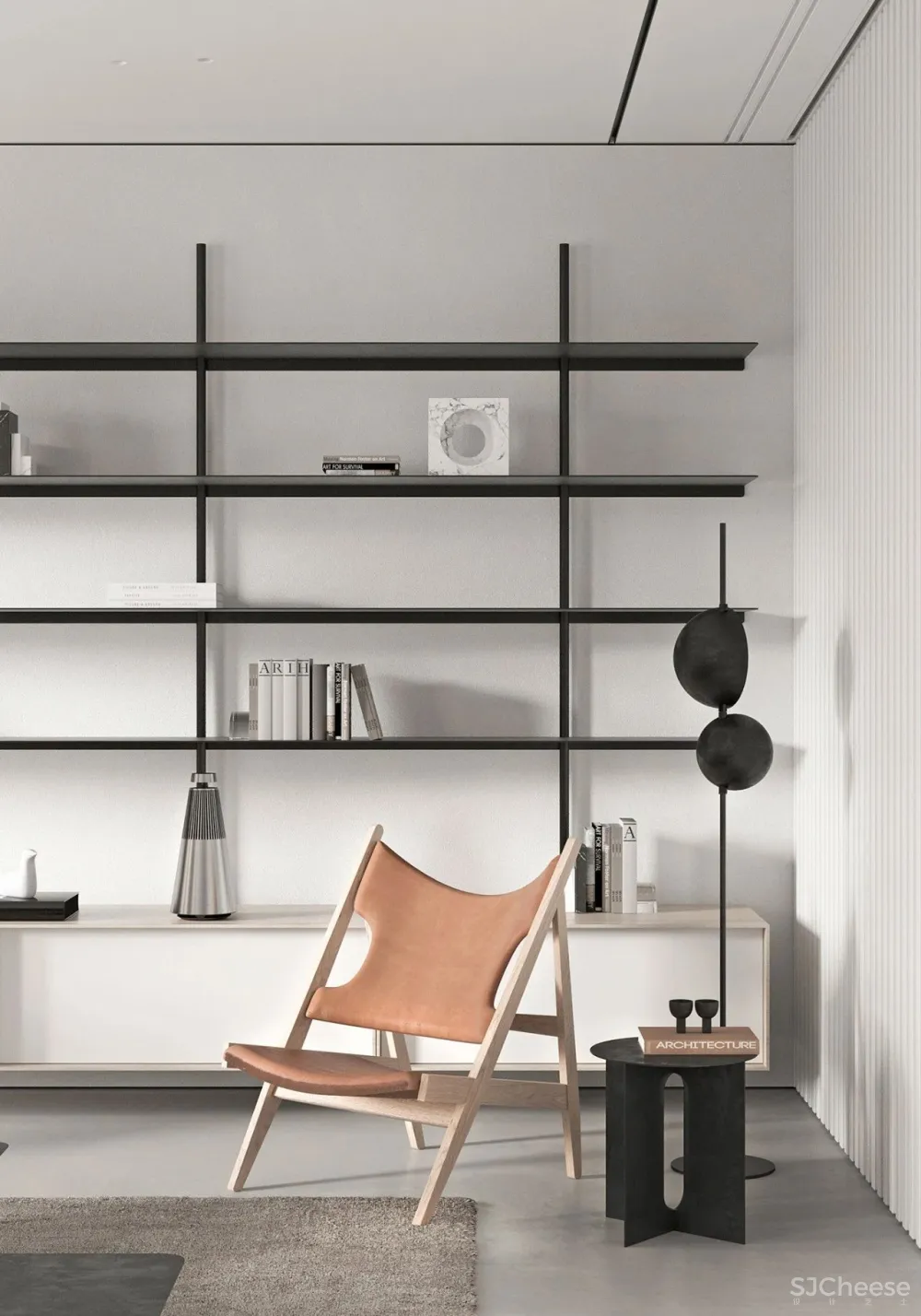 完美的空间比例,诠释极简主义克制美学