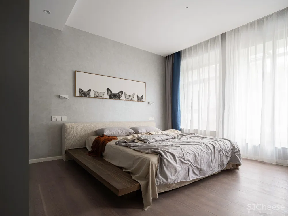 三层错层空间结构的趣味性,极简生活的本色