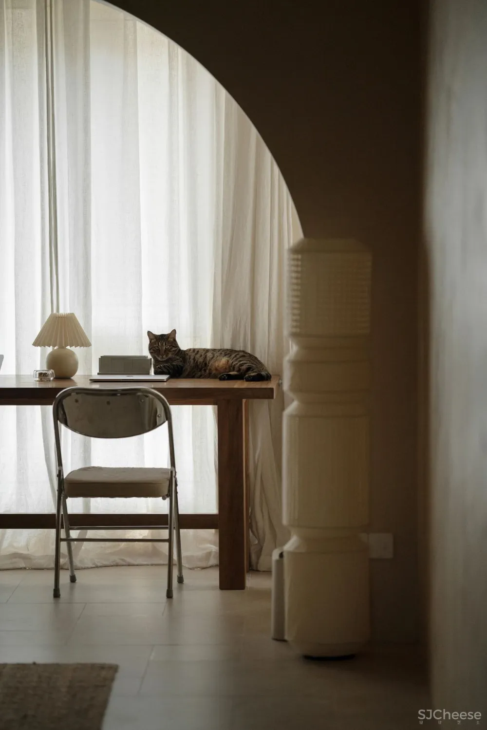 奶茶味儿的88㎡日系侘寂风,谁看谁心动