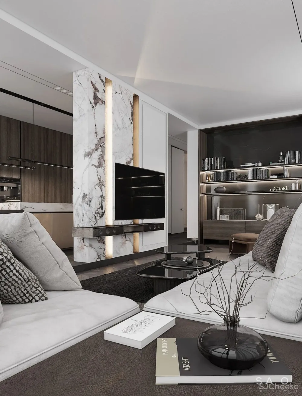 257㎡轻奢大平层，高贵生活！