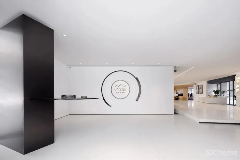 千舍设计·新作 空间的美学与诗意 — 未来城售楼处