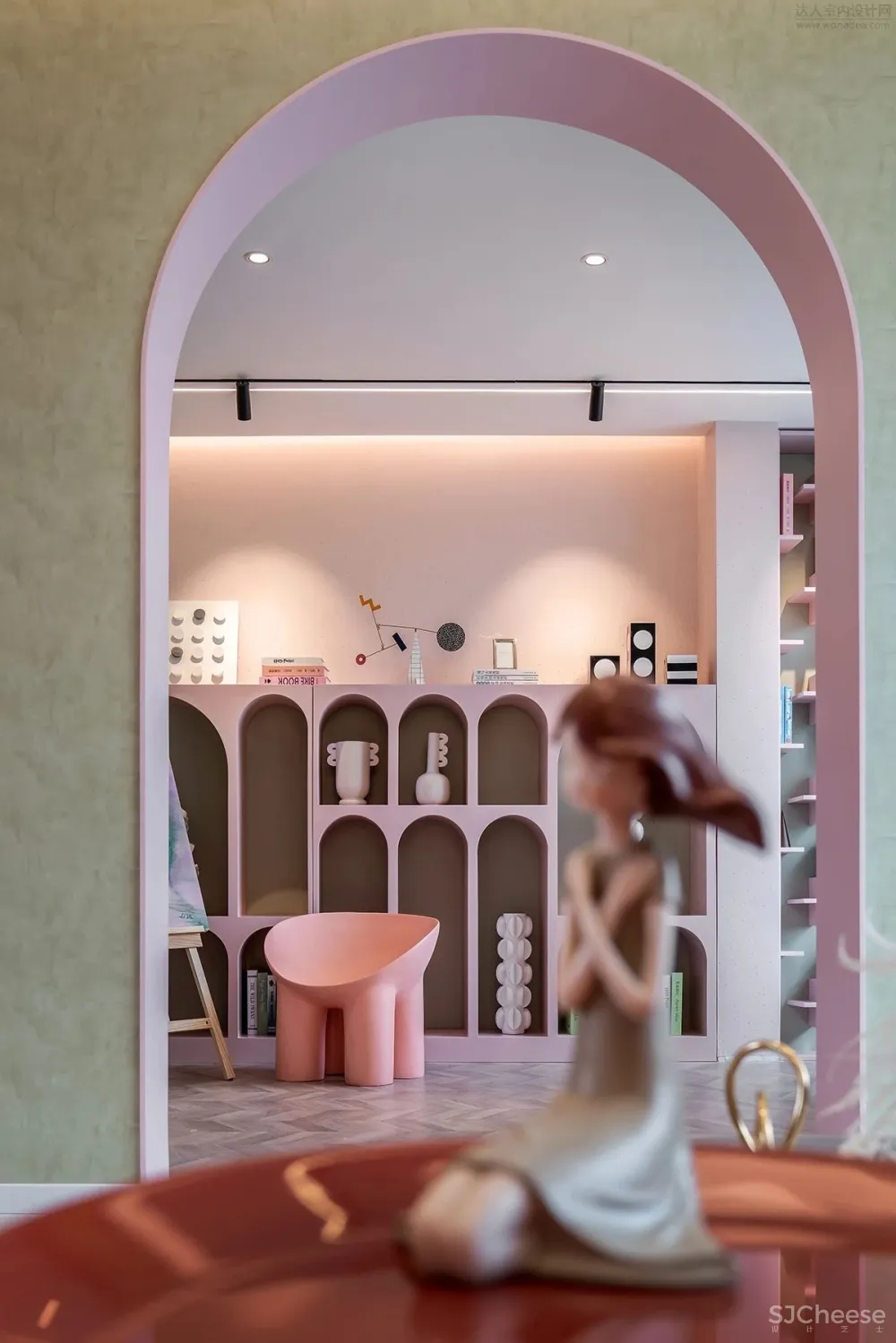 金泰中央公园杨上叠样板间231㎡丨 一然设计