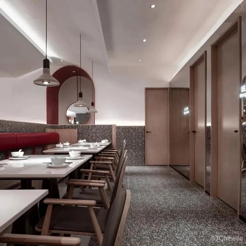 传统的港式餐厅这样设计很有感觉!