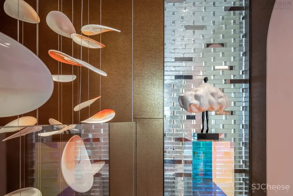 金泰中央公园杨上叠样板间231㎡丨 一然设计