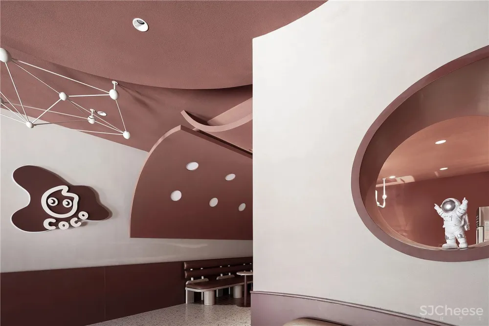 你怎么看奶茶品牌CoCo这家走向“宇宙”的店?