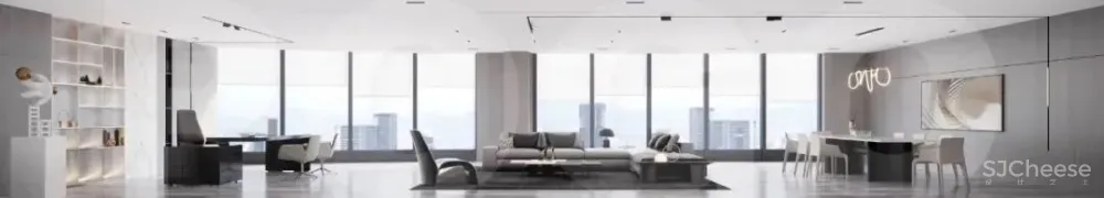 黑白简趣空间，90后都爱的个性潮地 珀阁室内设计