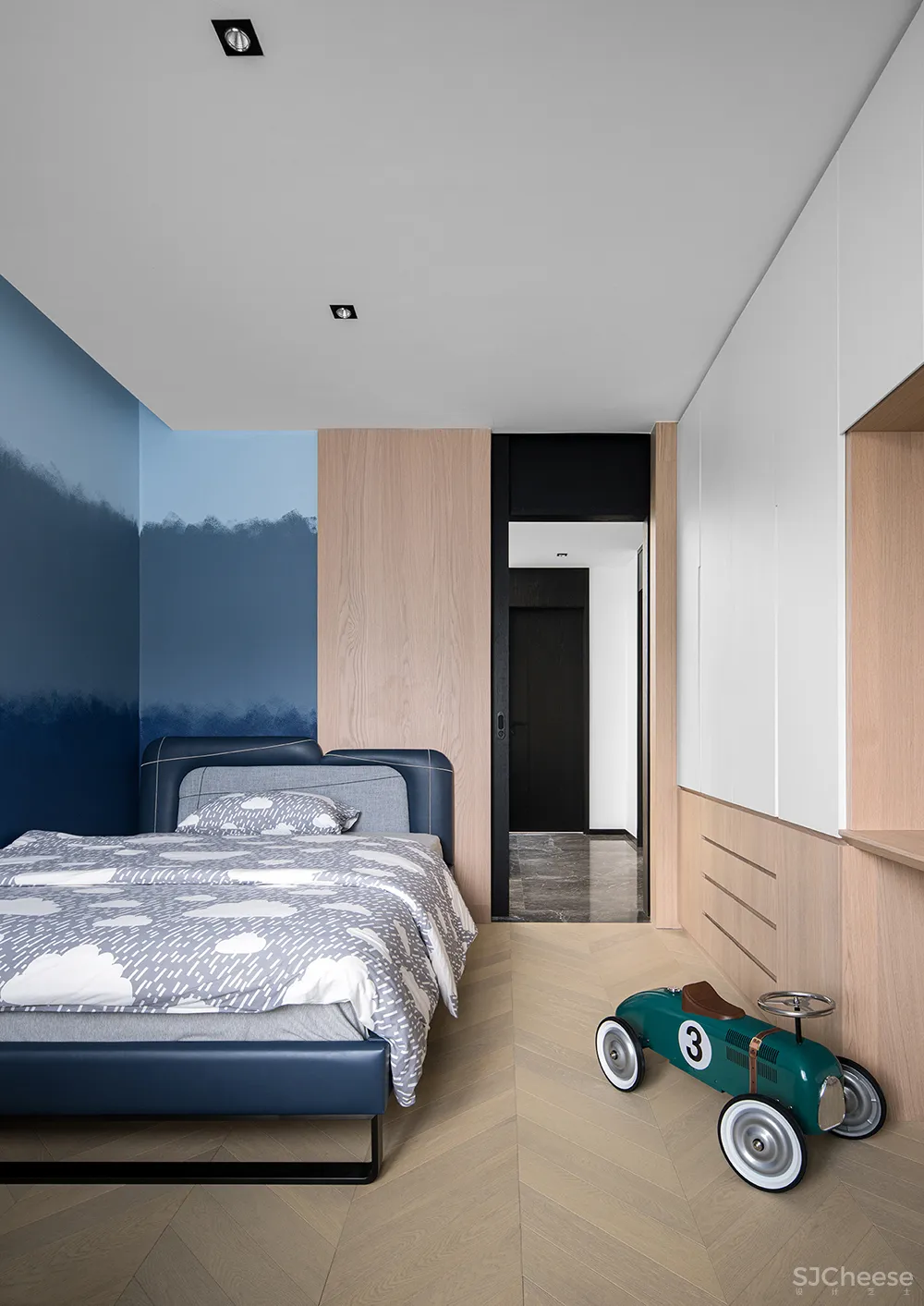 255㎡极简别墅,黑白灰太有格调了!