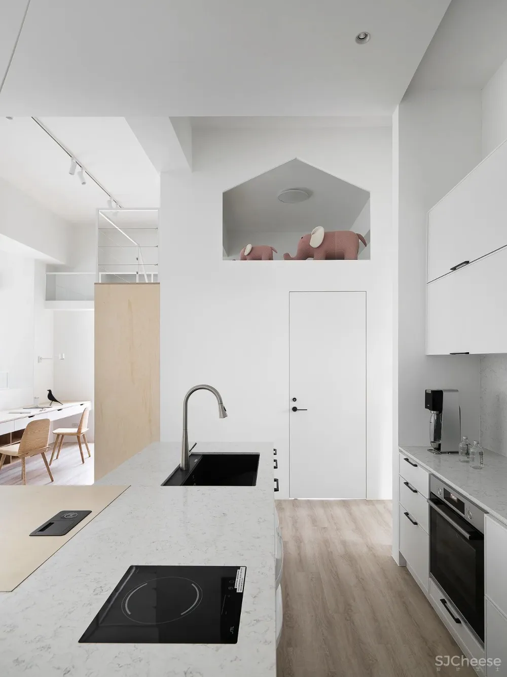 149㎡纯白原木空间，素雅舒适是家的灵魂！