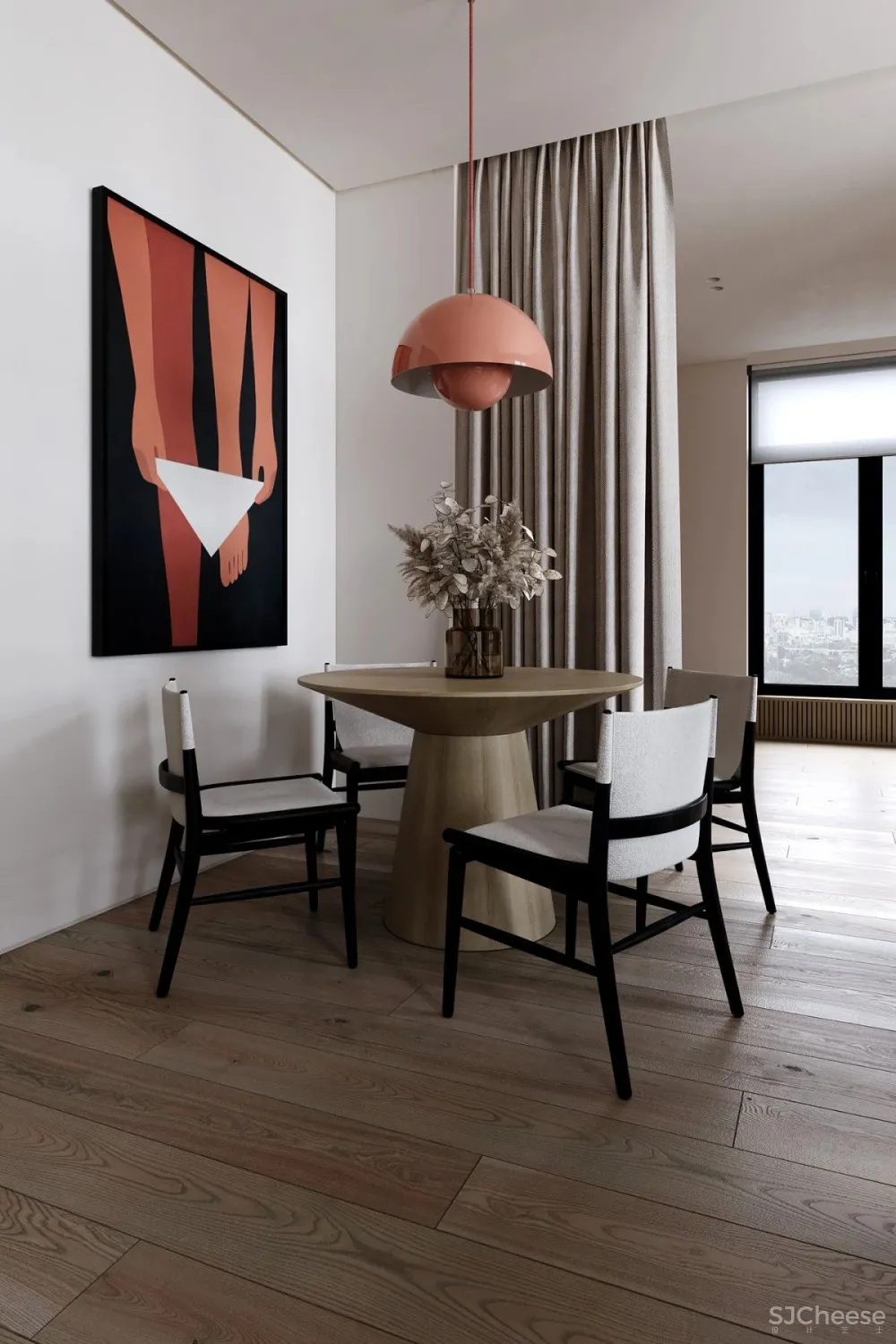 两室改一室,厨房会隐身,年轻人的家就是这么任性!