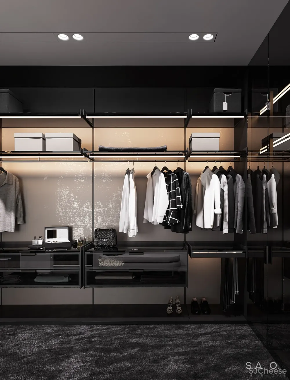 257㎡轻奢大平层，高贵生活！