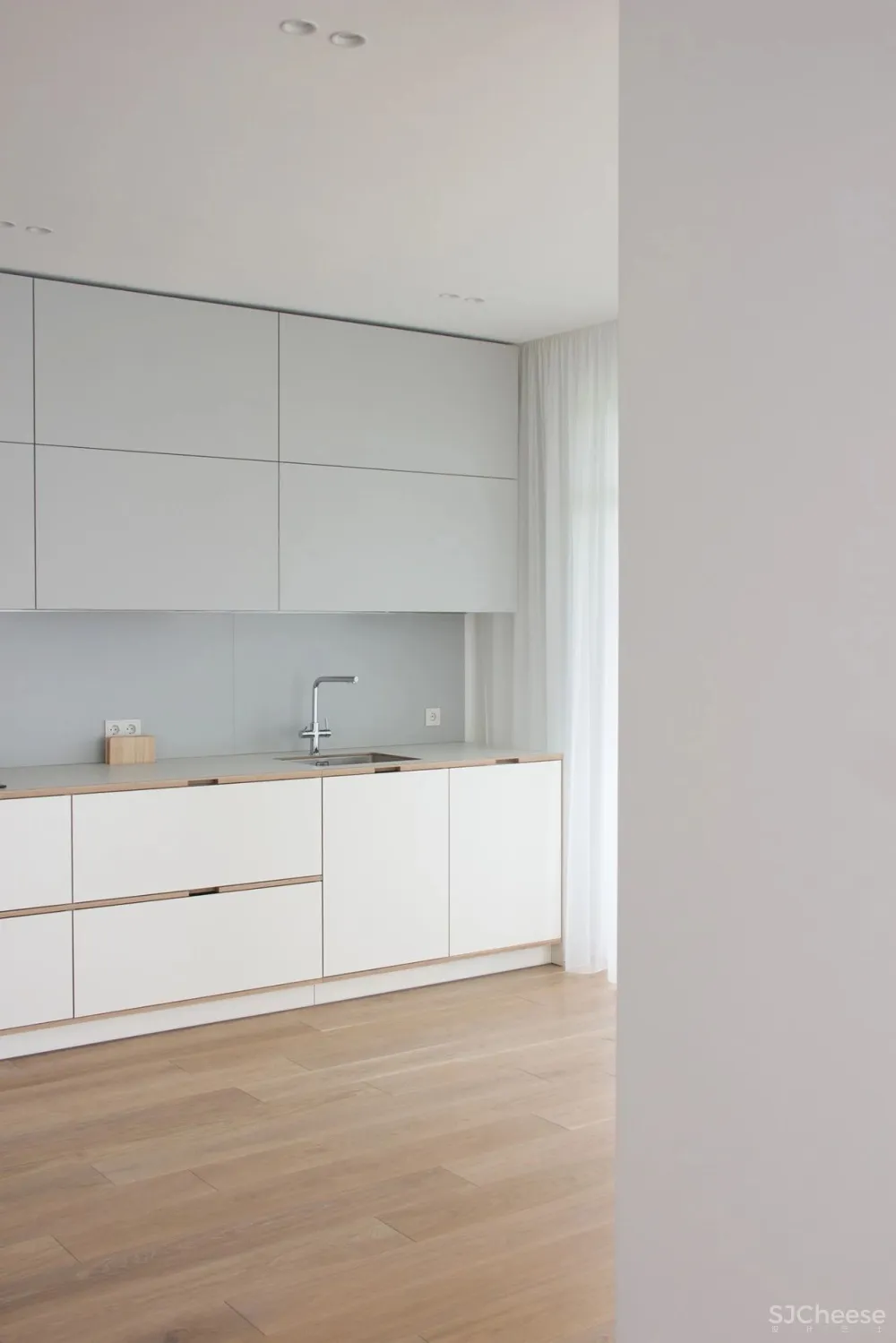 198㎡白色 原木色，最纯的搭配！