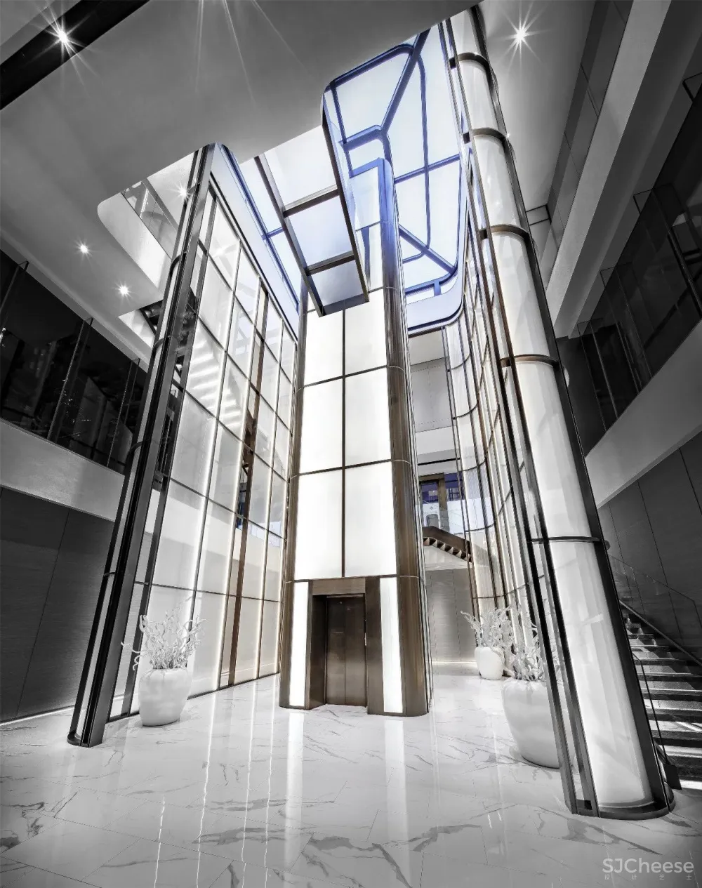 山川·光盒:卓越平湖壹号销售中心 达观设计凌子达