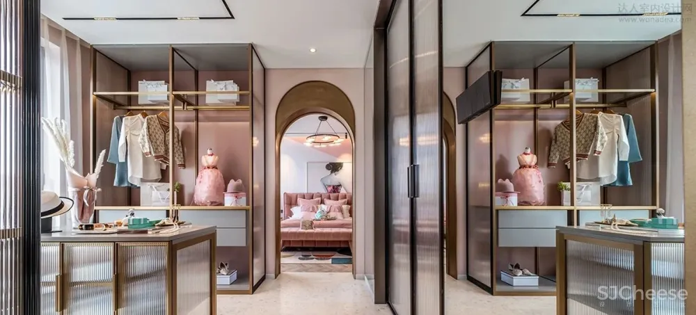 金泰中央公园杨上叠样板间231㎡丨 一然设计