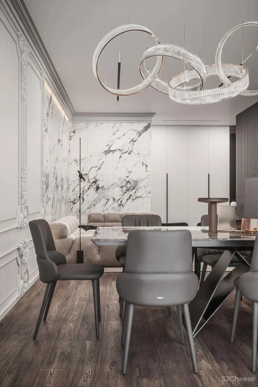 高级灰艺术,极致奢华!