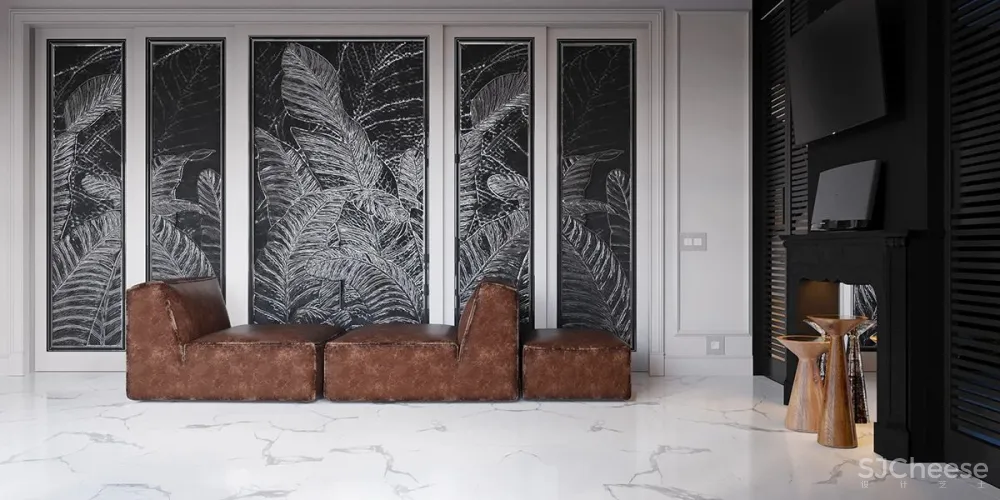 45㎡小宅,时尚经典!