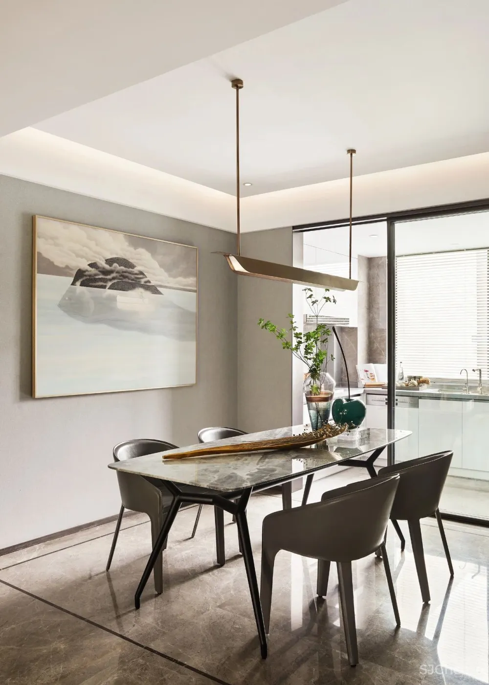 168㎡-129㎡和雅样板间,晨风熹光演绎拾趣日常