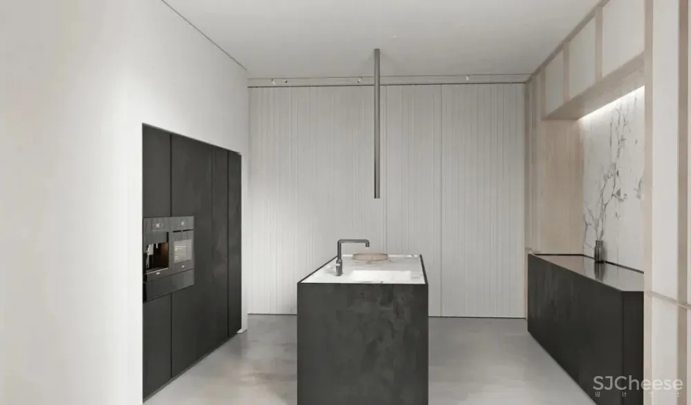 厨房加个中岛，小家也能住出豪宅感