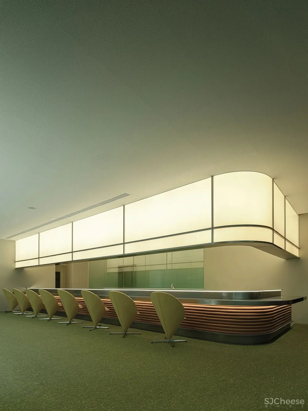 万社设计 上海 ATLATL 餐厅,未来主义空间设计实验