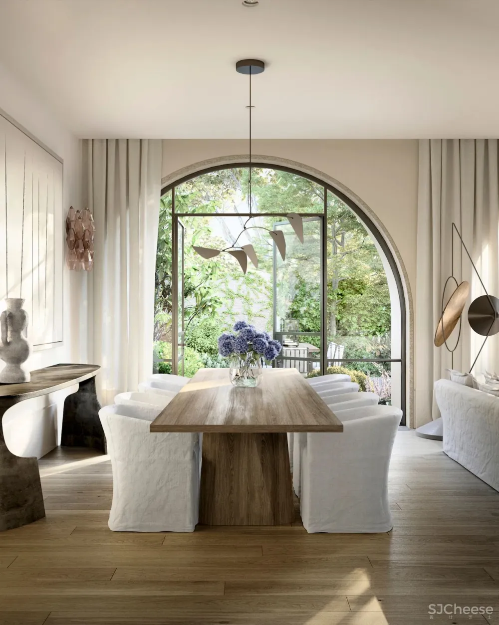 甄选国外优秀设计 墨尔本HuntingTower:自然主义的拱形豪宅