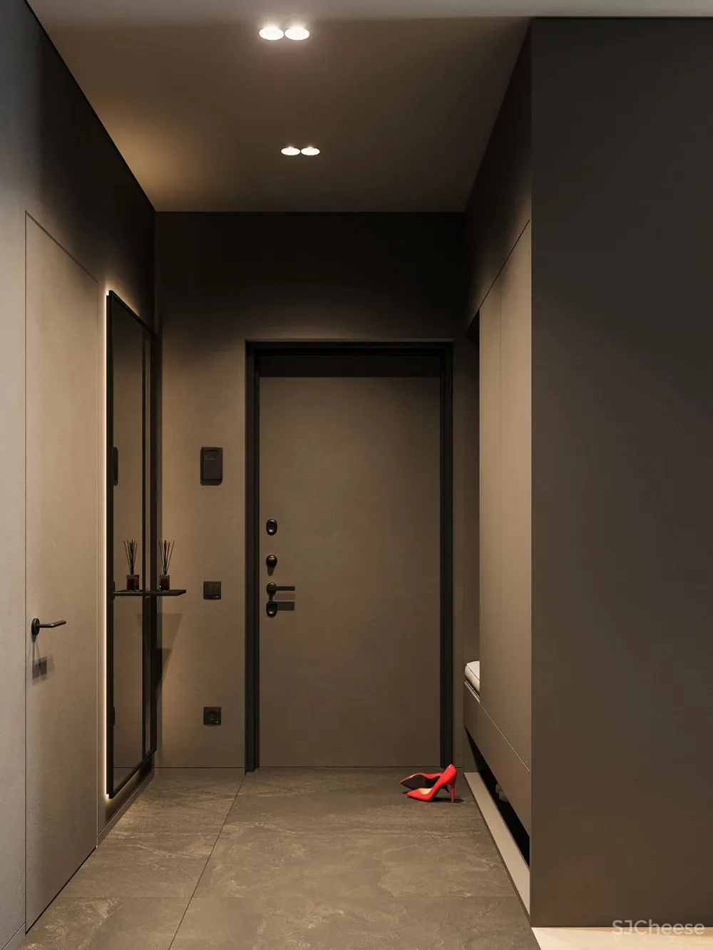 55㎡ 封了阳台, 多出 2 间房,「违章搭建」真实用!